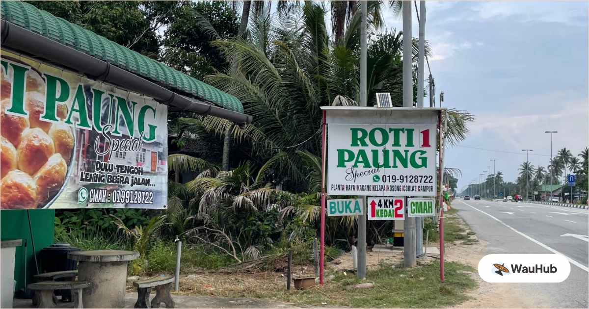 Roti Paung, a Terengganu breakfast staple