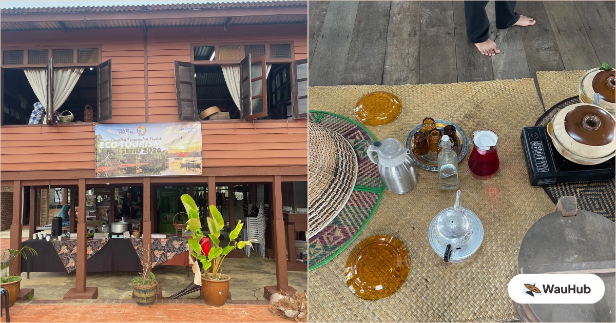 Learning local culture at Wetland School of Setiu