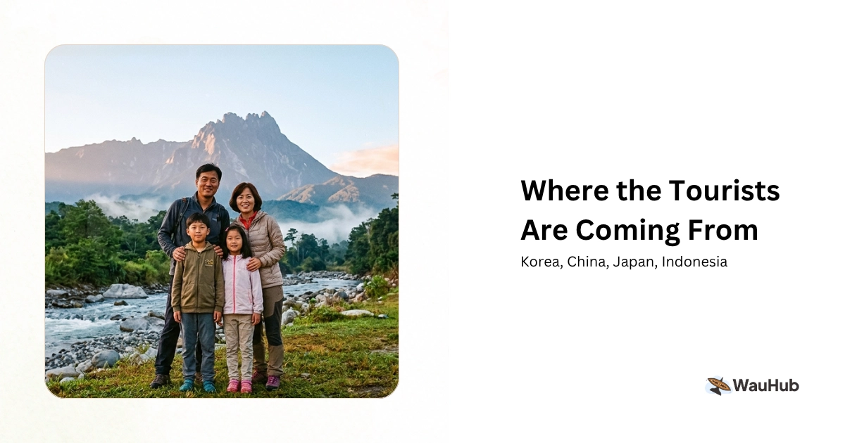 Korean love Sabah - inbound travel in Malaysia