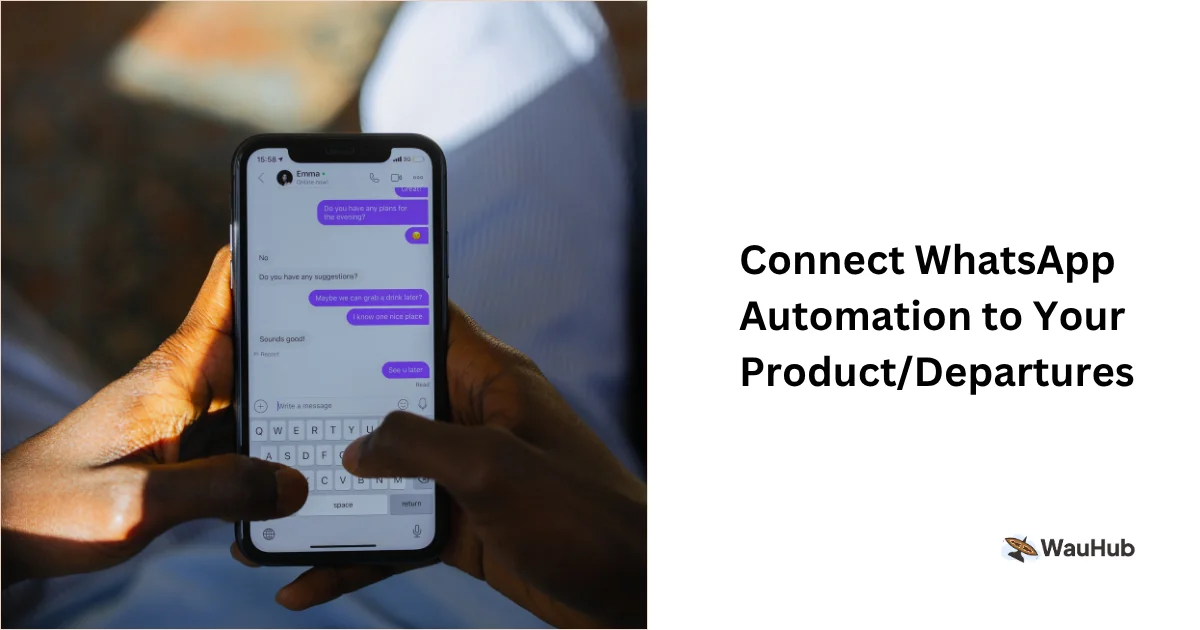 Editorial illustration showing a central travel product catalogue connected to a phone conversation, a public product page, and a consultant handover card, with shared destination, price, and departure data flowing to each channel