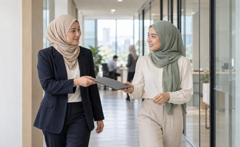 A travel booking passing directly from sales to operations inside a Malaysian agency